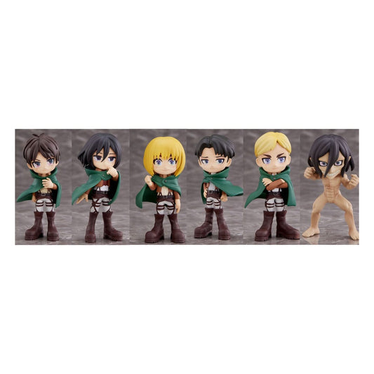 Attack On Titan Anime Series Minifiguren 9 cm Display (6) - Smalltinytoystore