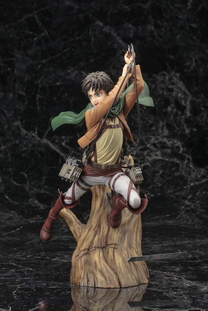 Attack on Titan ARTFXJ Statue 1/8 Eren Yeager Renewal Package Ver. 26 cm - Smalltinytoystore
