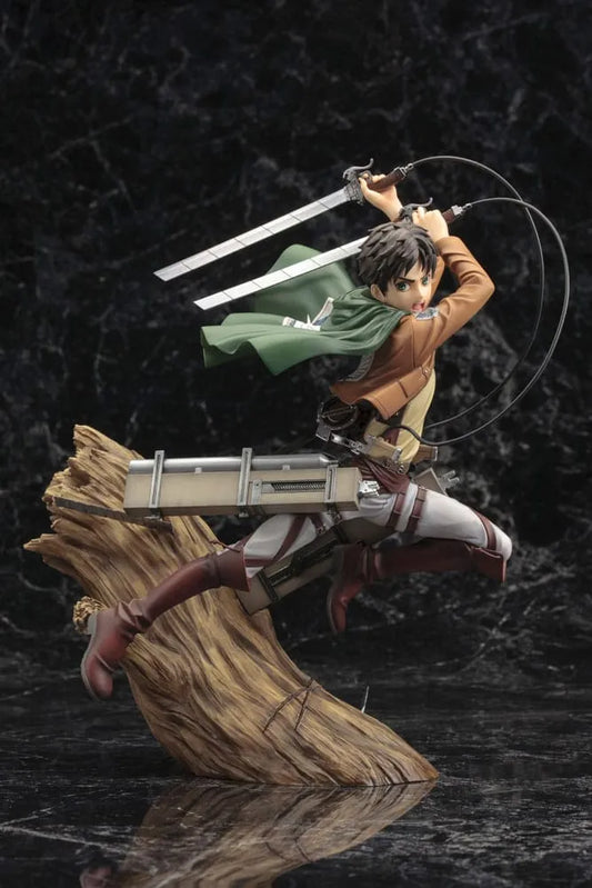 Attack on Titan ARTFXJ Statue 1/8 Eren Yeager Renewal Package Ver. 26 cm - Smalltinytoystore