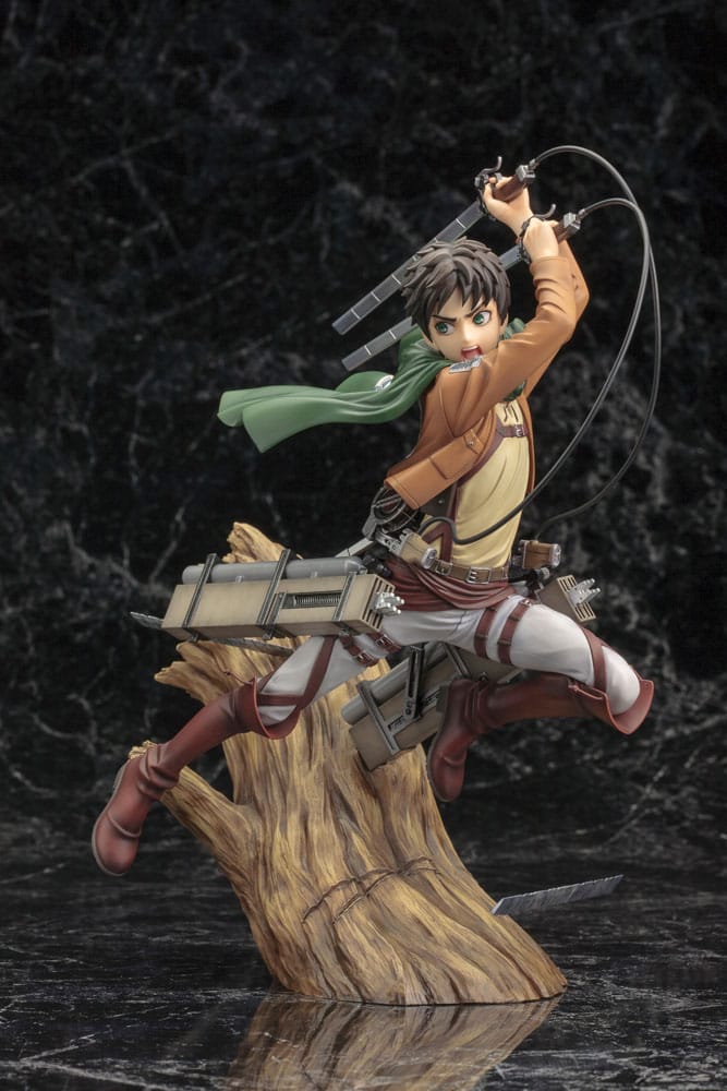 Attack on Titan ARTFXJ Statue 1/8 Eren Yeager Renewal Package Ver. 26 cm - Smalltinytoystore