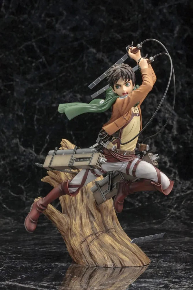 Attack on Titan ARTFXJ Statue 1/8 Eren Yeager Renewal Package Ver. 26 cm - Smalltinytoystore
