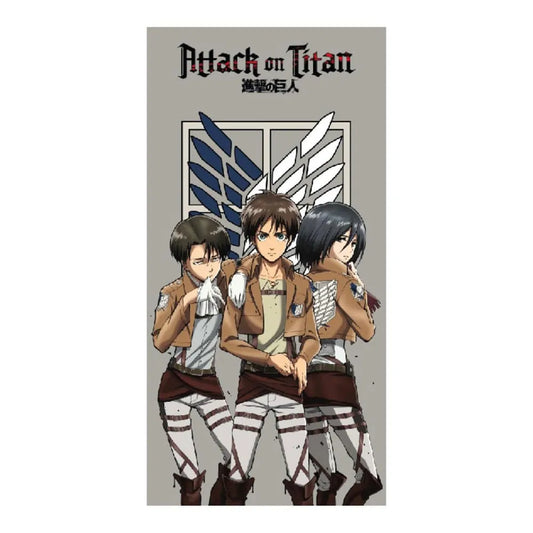 Attack on Titan Handtuch Group 70 x 140 cm - Smalltinytoystore