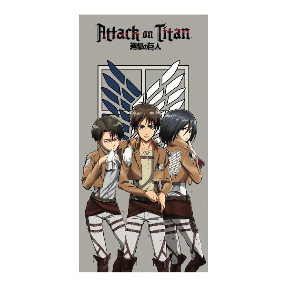 Attack on Titan Handtuch Group 70 x 140 cm - Smalltinytoystore