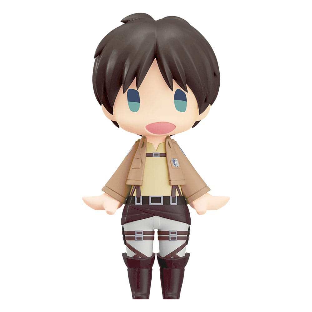 Attack on Titan HELLO! GOOD SMILE Actionfigur Eren Yeager 10 cm - Smalltinytoystore