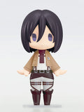 Attack on Titan HELLO! GOOD SMILE Actionfigur Mikasa Ackerman 10 cm - Smalltinytoystore