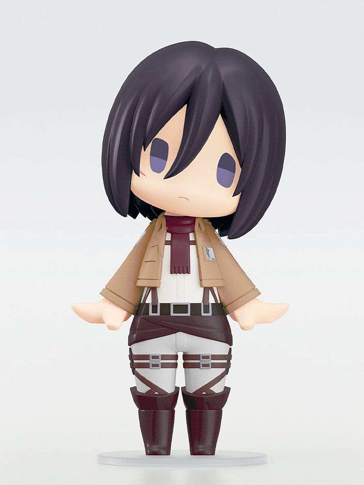 Attack on Titan HELLO! GOOD SMILE Actionfigur Mikasa Ackerman 10 cm - Smalltinytoystore