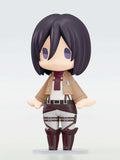 Attack on Titan HELLO! GOOD SMILE Actionfigur Mikasa Ackerman 10 cm - Smalltinytoystore