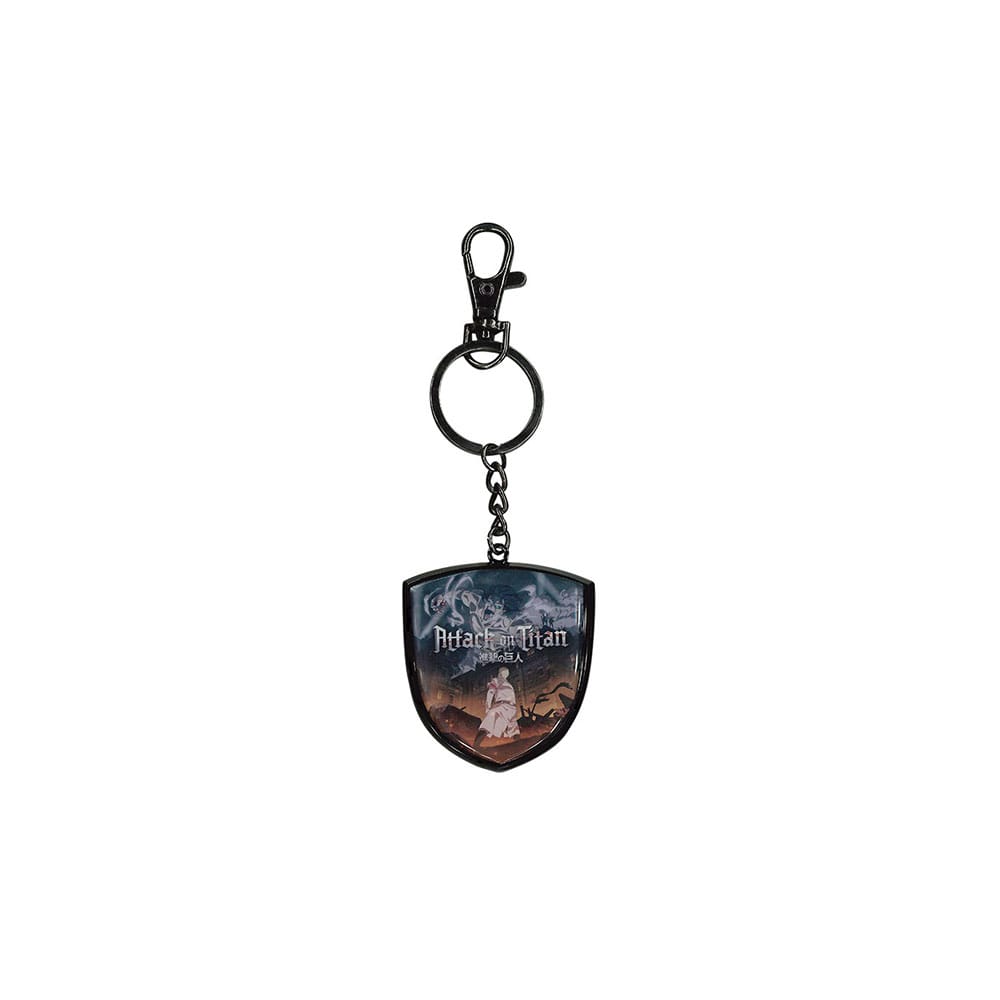 Attack on Titan Metall-Schlüsselanhänger Colossal 7 cm - Smalltinytoystore