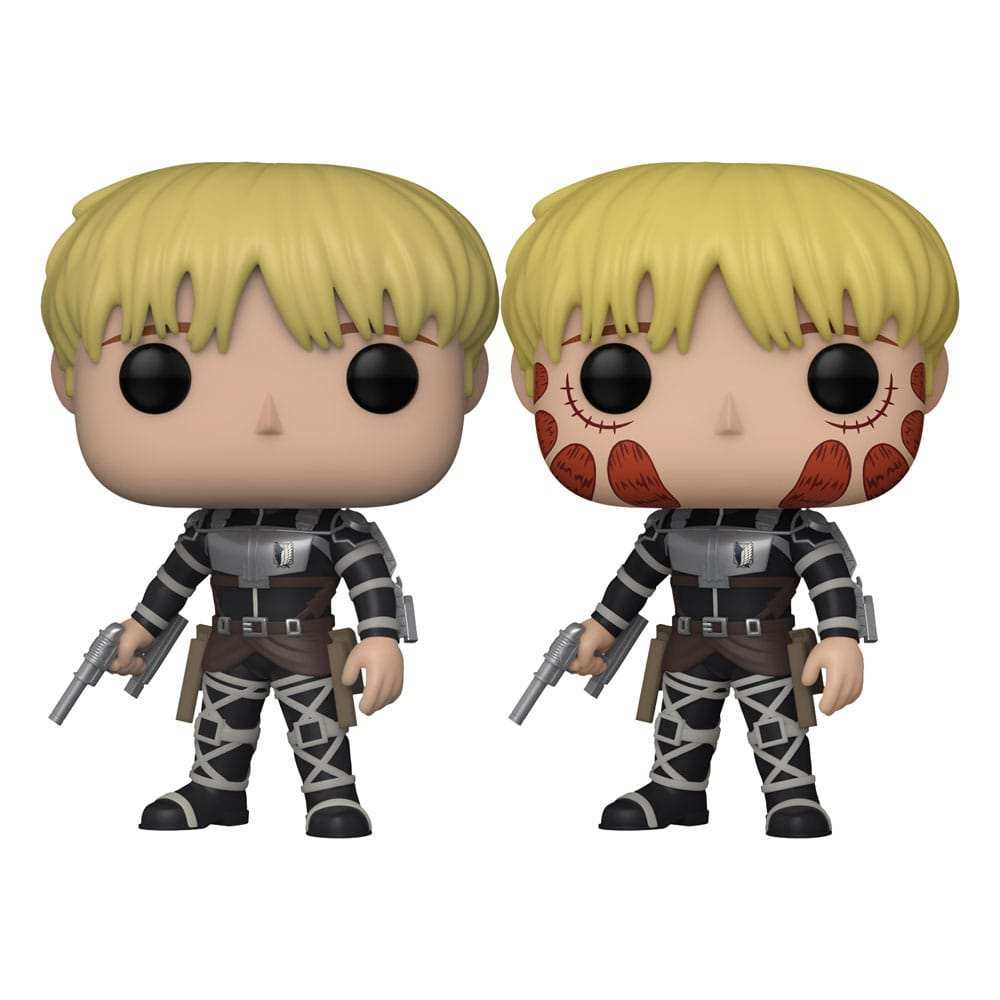 Attack on Titan POP! Animation Vinyl Figuren Armin Arlert 9 cm Sortiment (6) - Smalltinytoystore