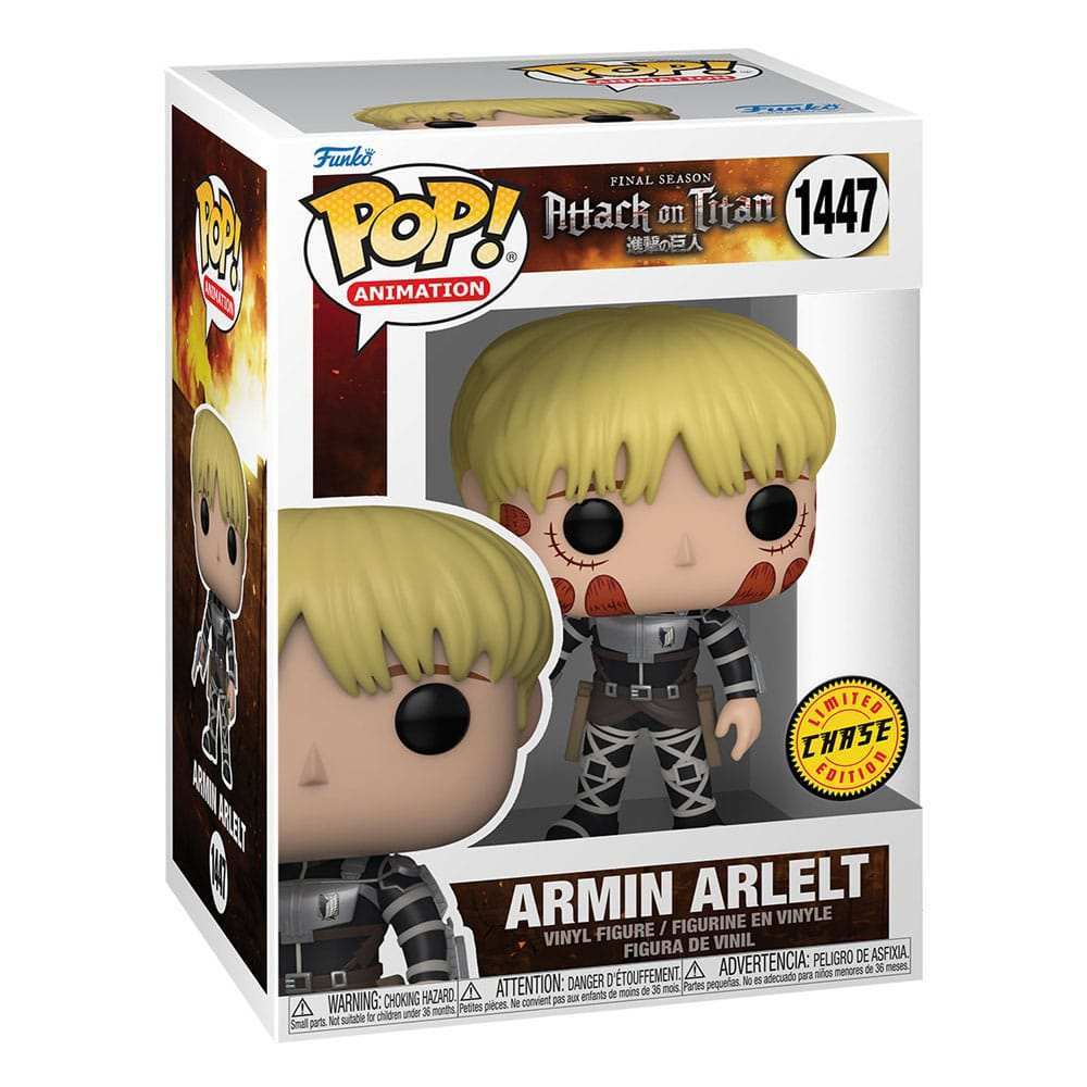 Attack on Titan POP! Animation Vinyl Figuren Armin Arlert 9 cm Sortiment (6) - Smalltinytoystore