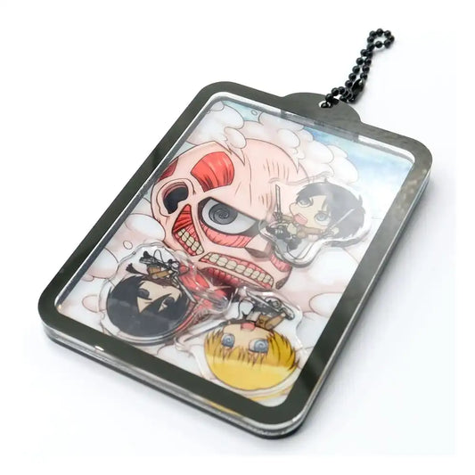 Attack on Titan Shaker Acryl Schlüsselanhänger Kawaii Attack! - Smalltinytoystore