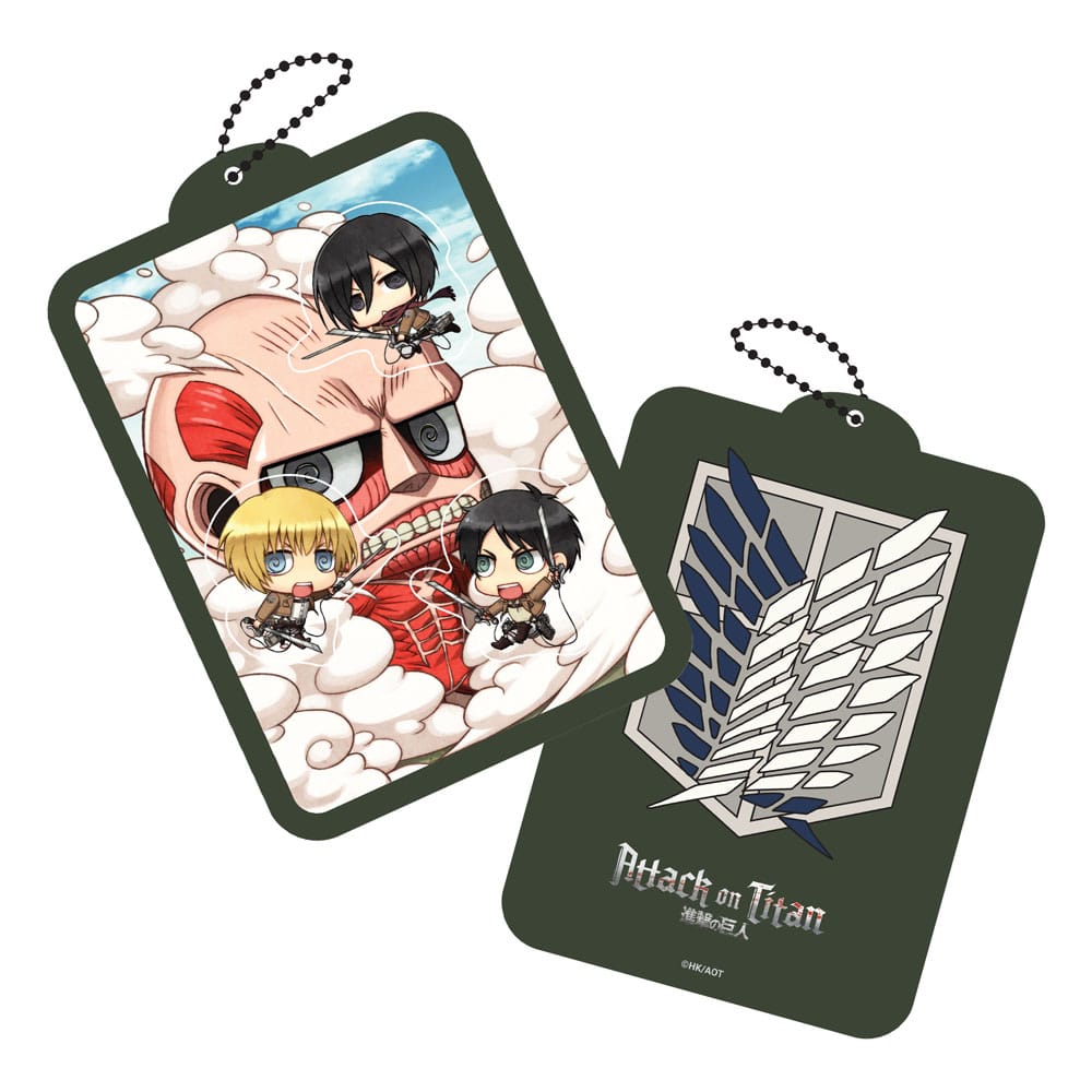 Attack on Titan Shaker Acryl Schlüsselanhänger Kawaii Attack! - Smalltinytoystore