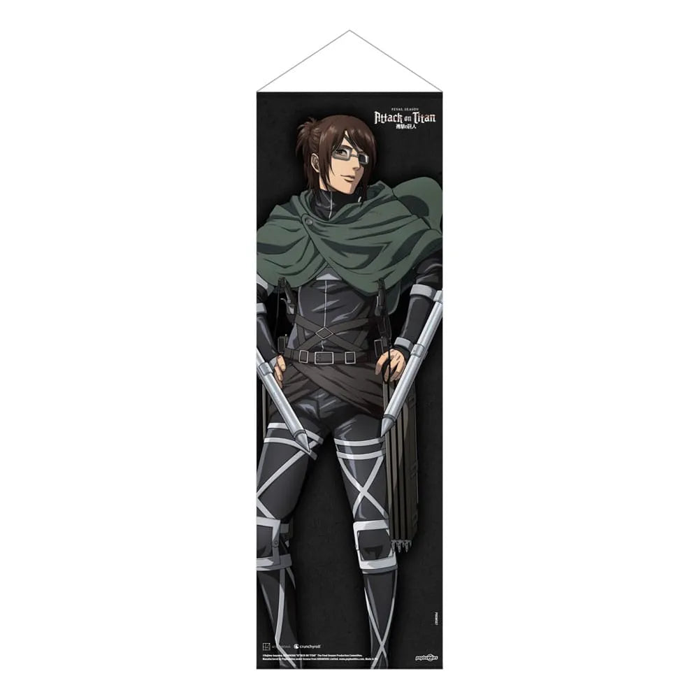 Attack on Titan: The Final Season Slim Wandrolle Hange Zoë 30 x 90 cm - Smalltinytoystore