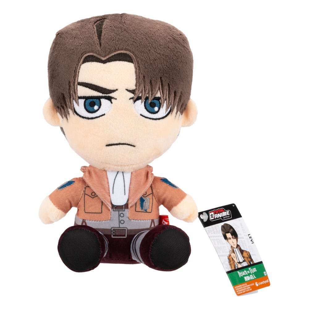 Attack on Titan Total Anime Plüschfigur Levi 20 cm - Smalltinytoystore