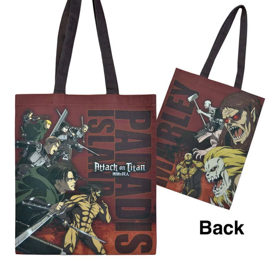 Attack on Titan Tragetasche Paradise Island vs Marley - Smalltinytoystore