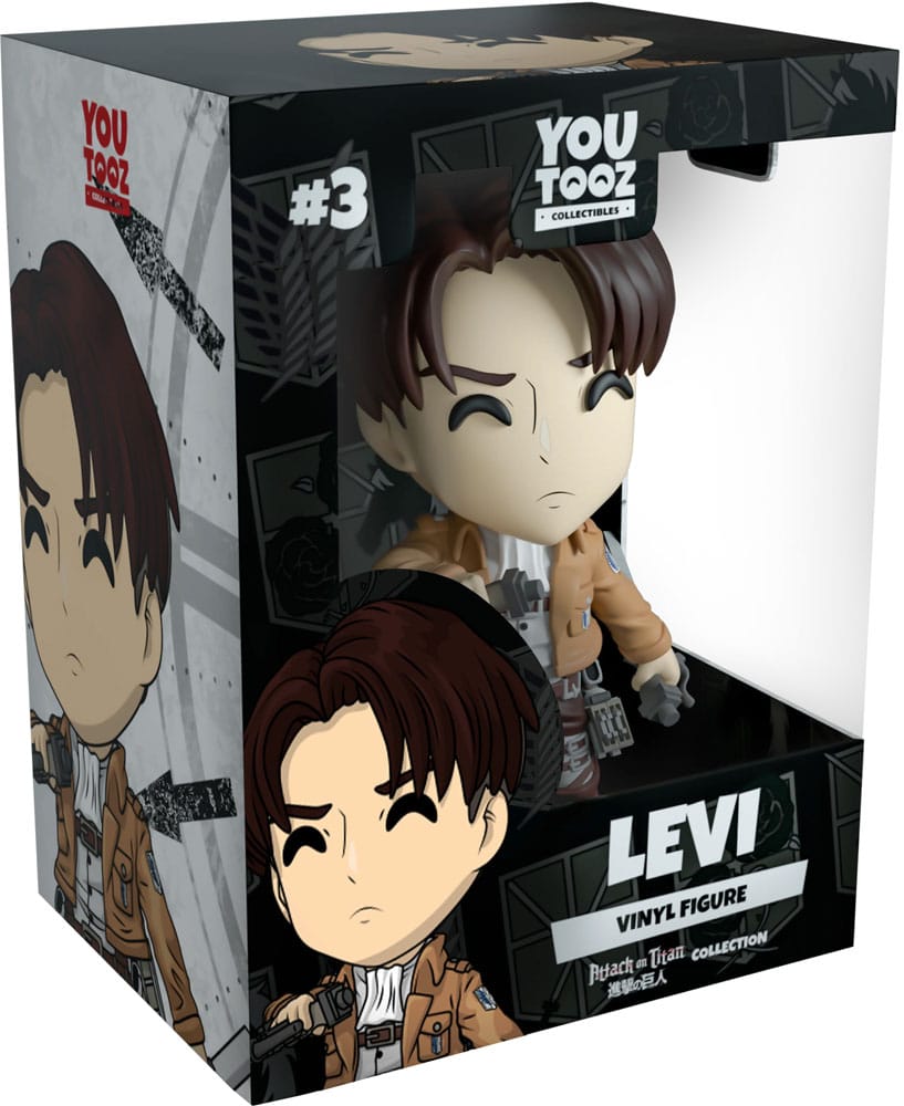 Attack on Titan Vinyl Figur Levi 11 cm - Smalltinytoystore