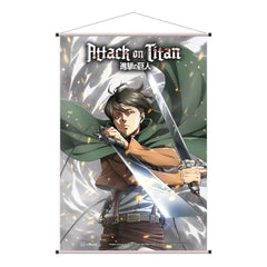 Attack on Titan Wandrolle Levi Ackermann 60 x 90 cm - Smalltinytoystore
