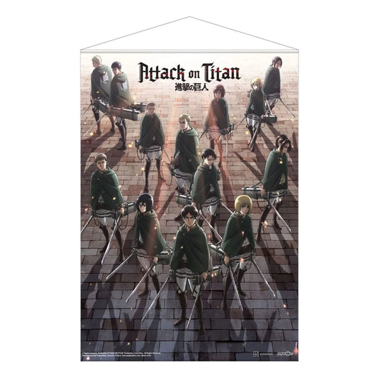 Attack on Titan Wandrolle Scout Regiment 50 x 70 cm - Smalltinytoystore