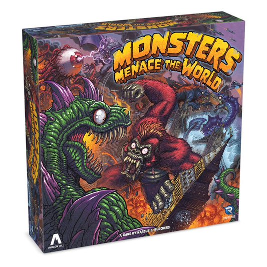 Avalon Hill Brettspiel Monsters Menace The World *Englische Version* - Smalltinytoystore
