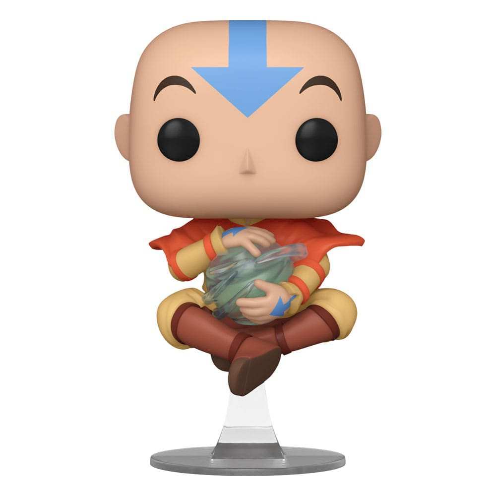 Avatar Der Herr der Element POP! Animation Vinyl Figur Aang Floating 9 cm - Smalltinytoystore