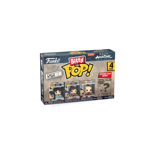 Avatar Der Herr der Elemente Bitty POP! Vinyl Figuren 4er-Pack Azula 2,5 cm - Smalltinytoystore