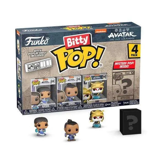 Avatar Der Herr der Elemente Bitty POP! Vinyl Figuren 4er-Pack Katara 2,5 cm - Smalltinytoystore