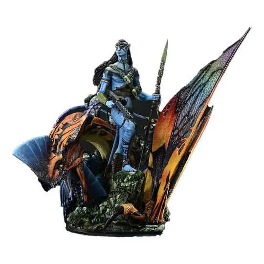 Avatar (Film) Real Elite Masterline Series Statue 1/4 Jake Sully & The Great Leonopteryx Deluxe Ver. 87 cm