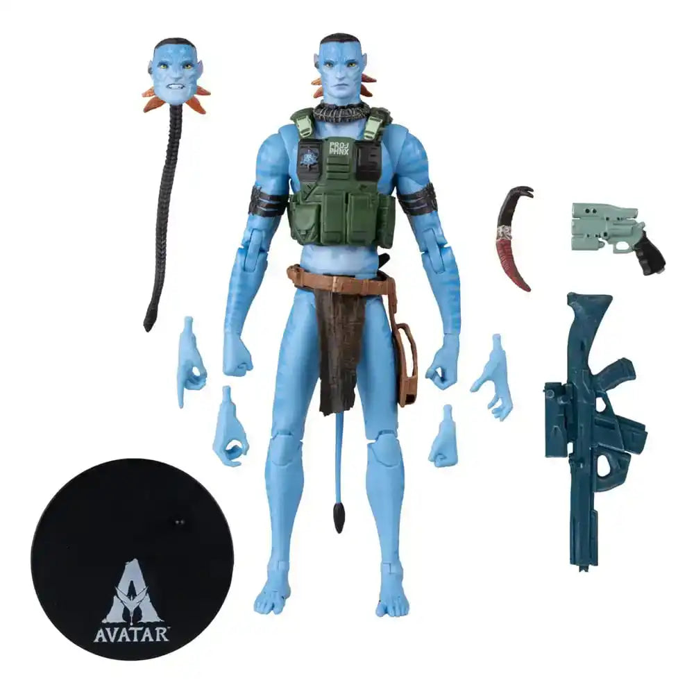 Avatar: Fire and Ash Actionfigur Quaritch (Ash Recom) (Gold Label) 18 cm BESCHÄDIGTE VERPACKUNG