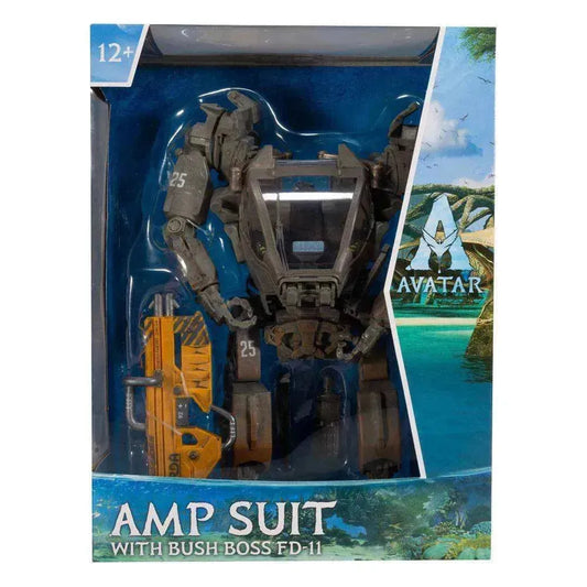 Avatar: The Way of Water Megafig Actionfigur Amp Suit with Bush Boss FD-11 30 cm - Smalltinytoystore