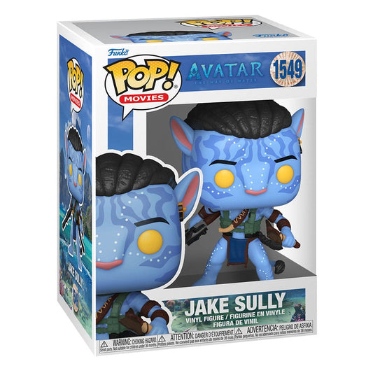 Avatar: The Way of Water POP! Movies Vinyl Figur Jake Sully (Battle) 9 cm - Smalltinytoystore