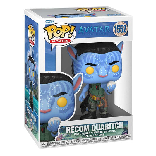 Avatar: The Way of Water POP! Movies Vinyl Figur Recom Quaritch 9 cm - Smalltinytoystore