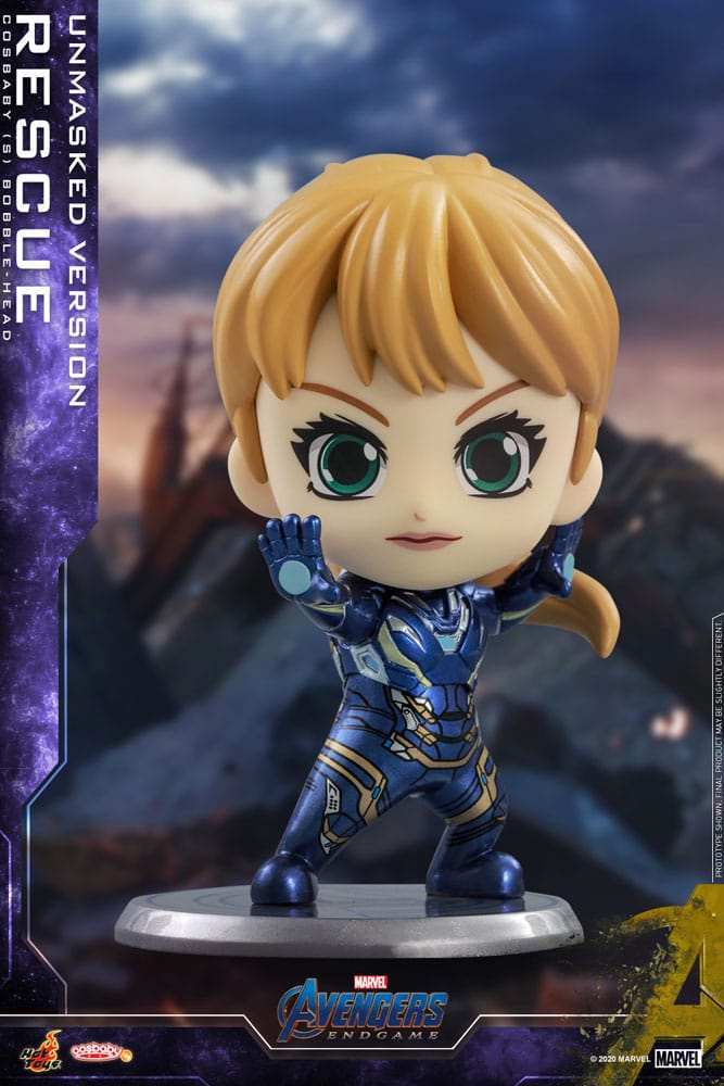 Avengers: Endgame Cosbaby (S) Minifigur Rescue (Unmasked Version) 10 cm - Smalltinytoystore