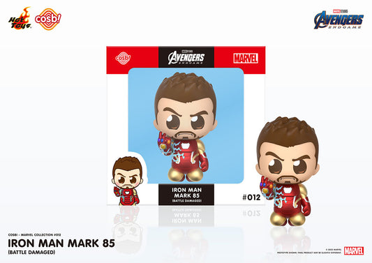 Avengers: Endgame Cosbi Minifigur Iron Man Mark 85 (Battle) 8 cm - Smalltinytoystore