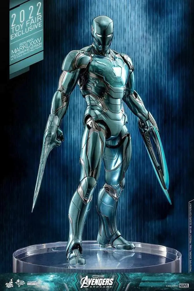 Avengers Endgame Diecast 1/6 Iron Man Mark LXXXV (Holographic Version) 2022 Toy Fair Exclusive 33 cm HOT TOYS - Smalltinytoystore
