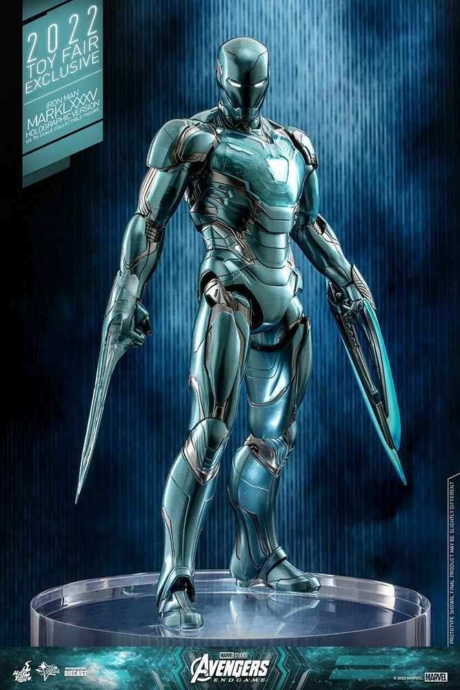 Avengers Endgame Diecast 1/6 Iron Man Mark LXXXV (Holographic Version) 2022 Toy Fair Exclusive 33 cm HOT TOYS - Smalltinytoystore