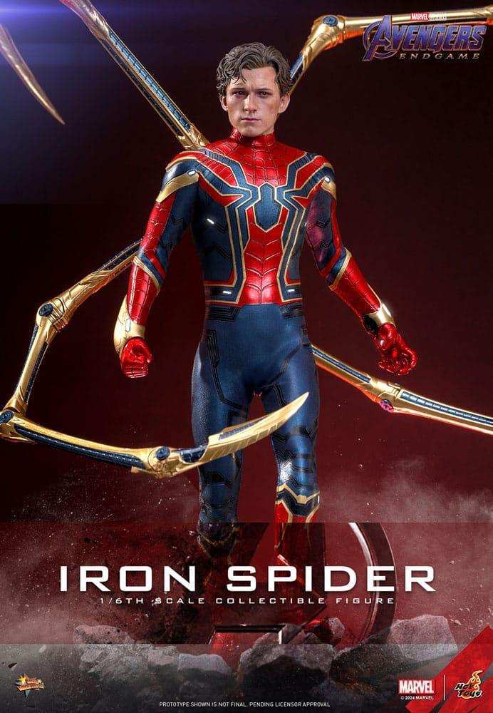 Avengers Endgame Movie Masterpiece 1/6 Iron Spider HOT TOYS - Smalltinytoystore