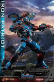 Avengers Endgame Movie Masterpiece Series Diecast 1/6 Iron Patriot 32 cm HOT TOYS - Smalltinytoystore