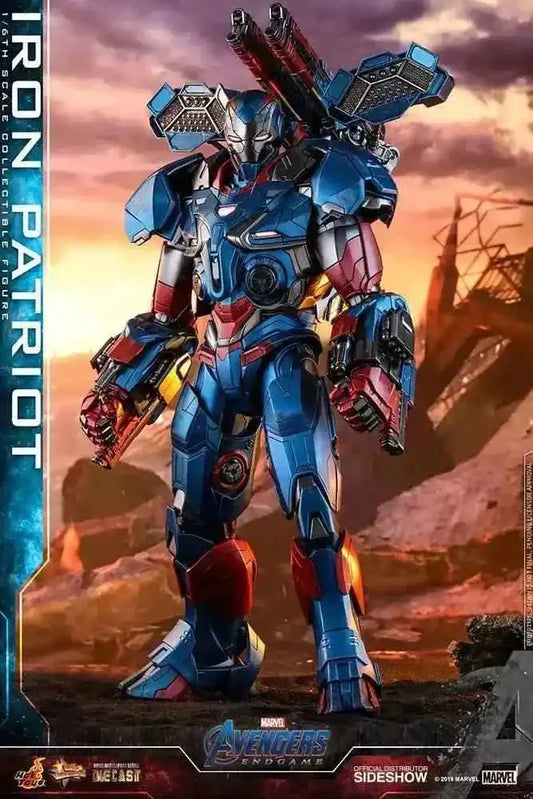 Avengers Endgame Movie Masterpiece Series Diecast 1/6 Iron Patriot 32 cm HOT TOYS - Smalltinytoystore