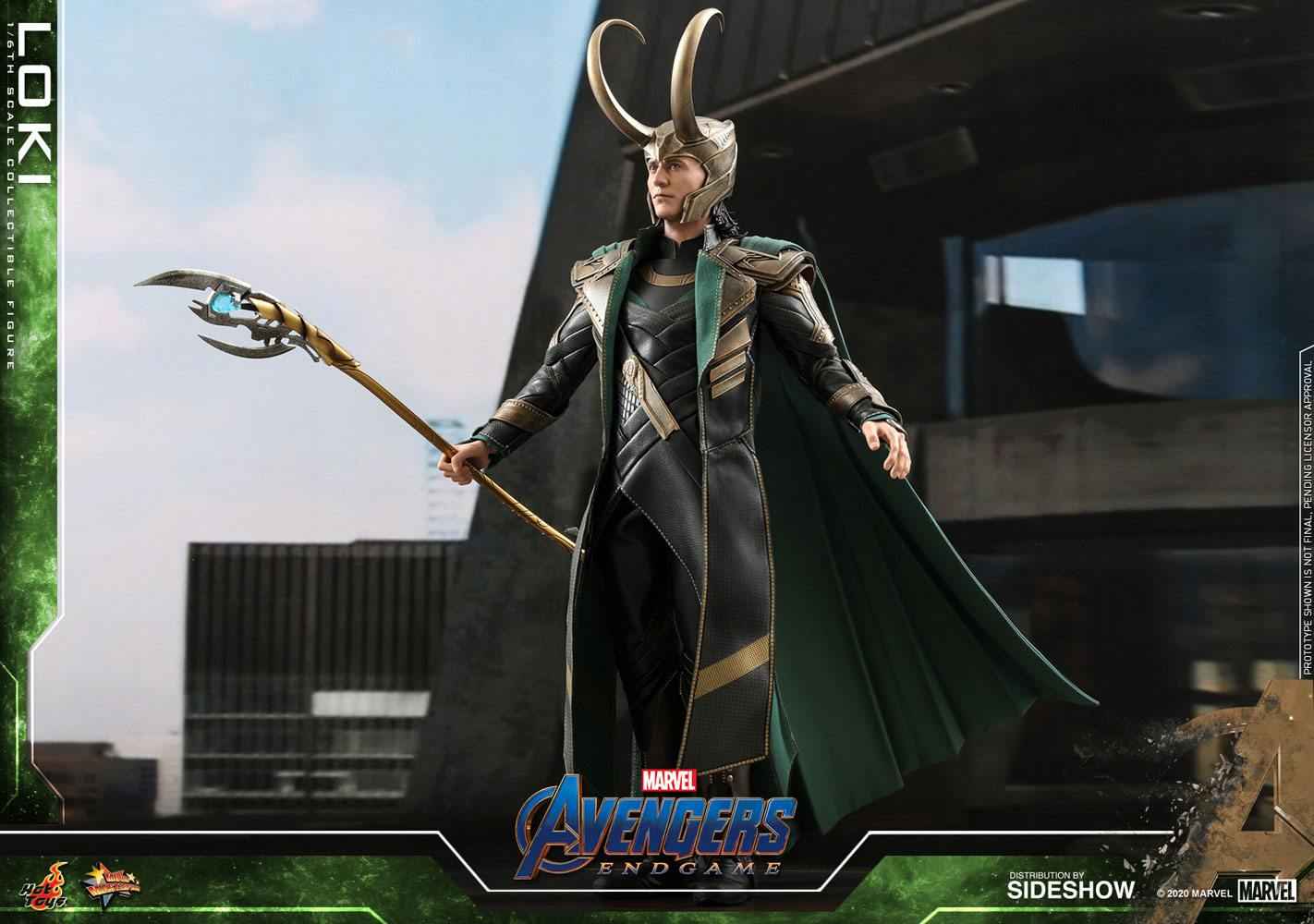 Avengers Endgame Movie Masterpiece Series PVC 1/6 Loki 31 cm - Smalltinytoystore