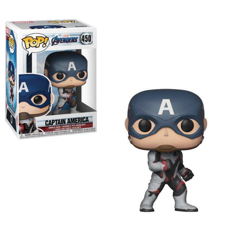 Avengers Endgame POP! Movies Vinyl Figur Captain America 9 cm - Smalltinytoystore