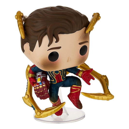 Avengers: Endgame POP! Movies Vinyl Figur Unmasked Spider-Man 9 cm - Smalltinytoystore