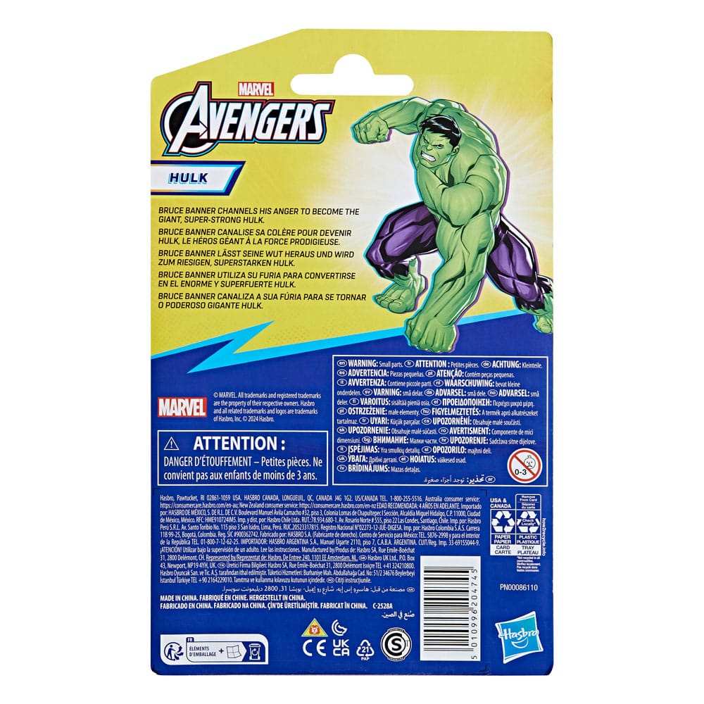 Avengers Epic Hero Series Actionfigur Hulk 10 cm - Smalltinytoystore