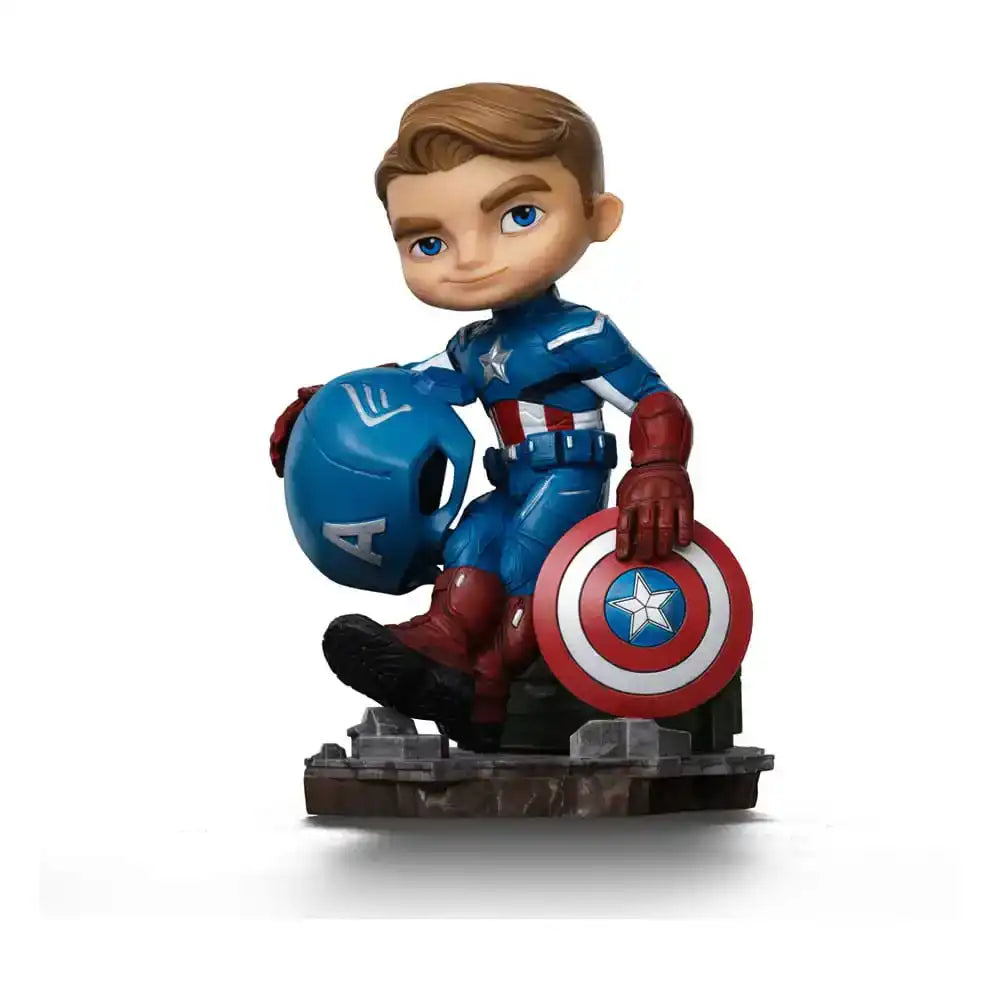 Avengers Infinity Saga Mini Co. PVC Figur Captain America 14 cm - Beschädigte Verpackung - Smalltinytoystore