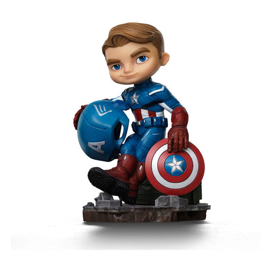 Avengers Infinity Saga Mini Co. PVC Figur Captain America 14 cm - Beschädigte Verpackung - Smalltinytoystore