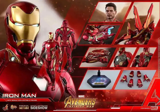 Avengers Infinity War Diecast Movie Masterpiece 1/6 Iron Man 32 cm HOT TOYS - Smalltinytoystore