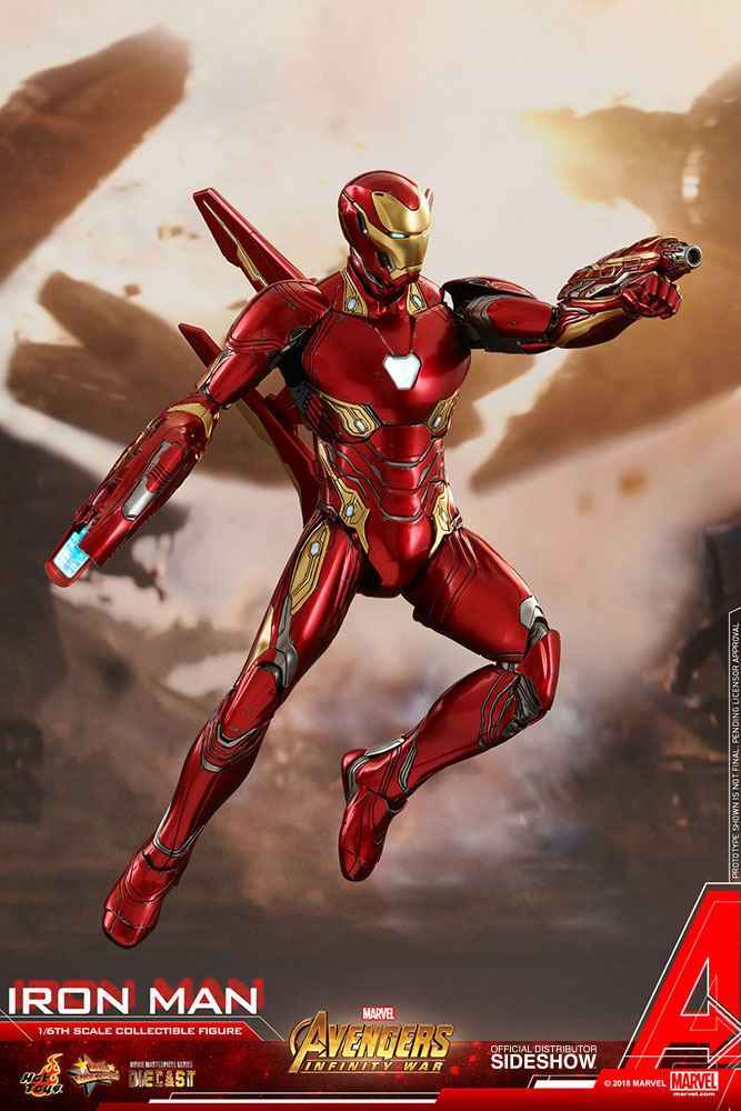 Avengers Infinity War Diecast Movie Masterpiece 1/6 Iron Man 32 cm - Smalltinytoystore