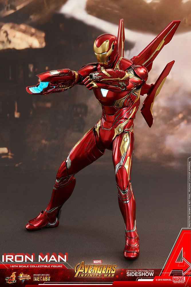 Avengers Infinity War Diecast Movie Masterpiece 1/6 Iron Man 32 cm - Smalltinytoystore