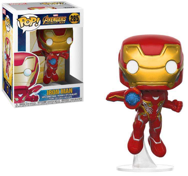 Avengers Infinity War POP! Movies Vinyl Figur Iron Man 9 cm - Smalltinytoystore