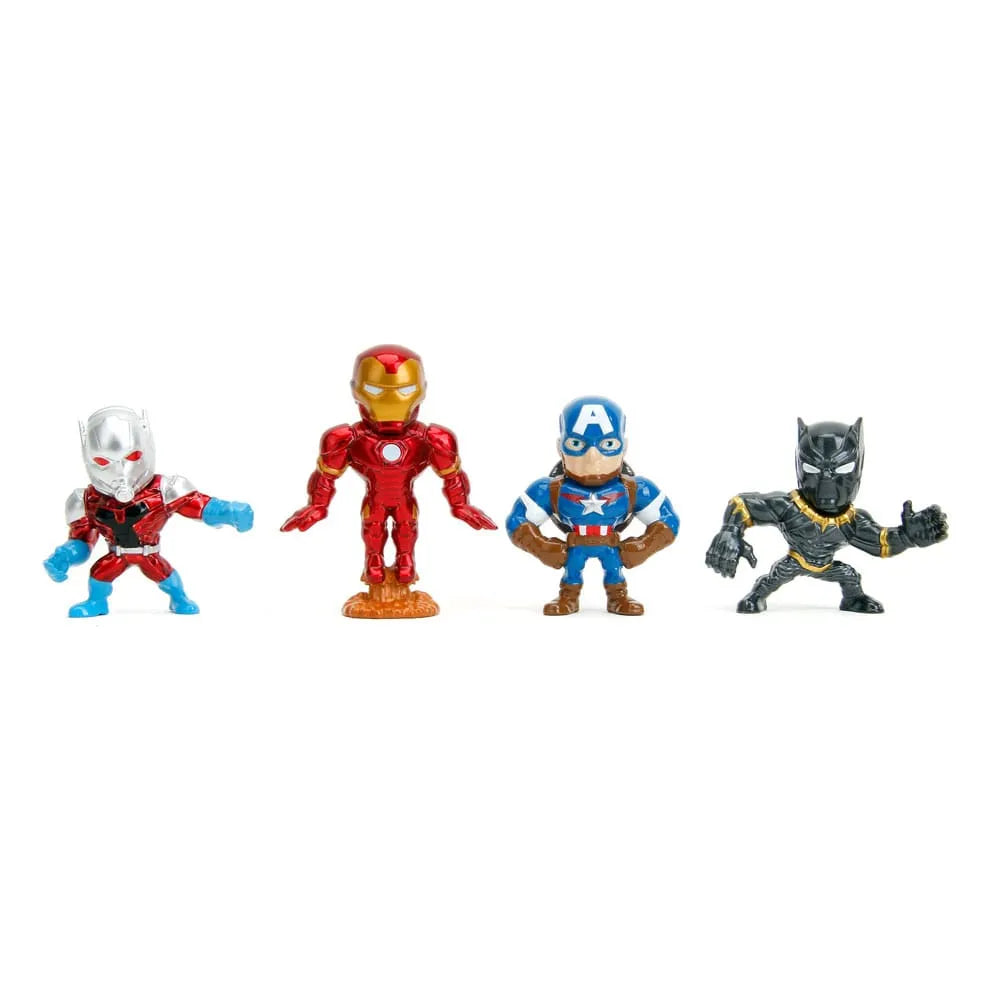 Avengers Nano Metalfigs Diecast Minifiguren 4-er Pack 6 cm - Smalltinytoystore