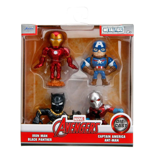 Avengers Nano Metalfigs Diecast Minifiguren 4-er Pack 6 cm - Smalltinytoystore